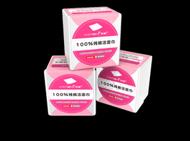颜值100%纯棉洁面巾