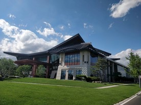 北京雁栖湖会展中心侧面