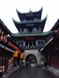 阆中古城华光楼