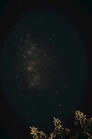 黑色背景星空