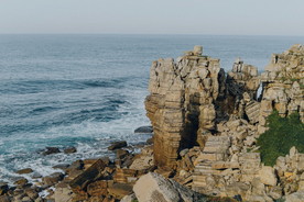 美丽蓝色大海风景