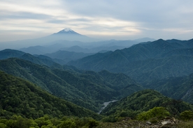 山 山峰 山脉 云海 蓝天