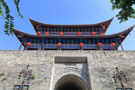 大理古城北门三塔门