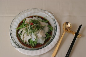 捞汁白肚
