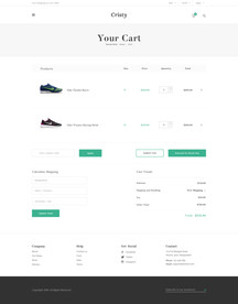 PC商城网站购物车界面UI设计