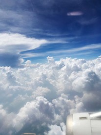 飞机天空