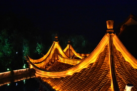 台儿庄夜景