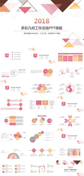 几何创意简约PPT