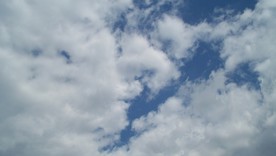 多云的天空