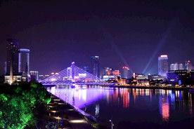 宁波夜景 甬江夜景