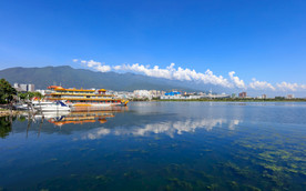 云南大理洱海风光