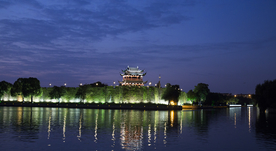 苏州 觅渡桥 桂花公园