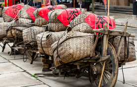 古代运茶车