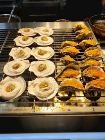 生蚝 扇贝