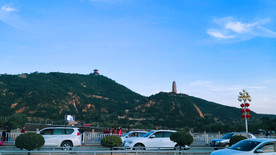 延安宝塔山延河大桥