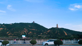 延安宝塔山沿河桥