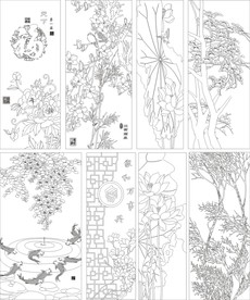 艺术玻璃图案