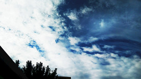 即将下雨的天空