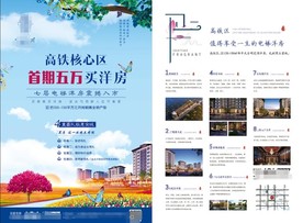 地产宣传单页