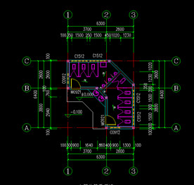 农村公厕施工图