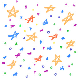 星星手绘五角星元素