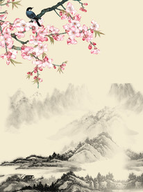山川与梅花