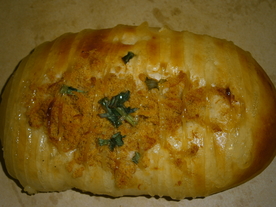 香葱肉松面包