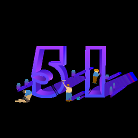 51立体字