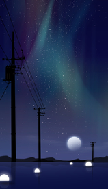 治愈系风景插画