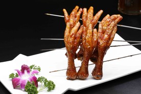 烤鸡爪高清JPG图片