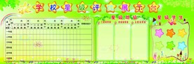 学校星级评比台