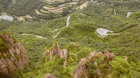 伏羲山红石林风景区