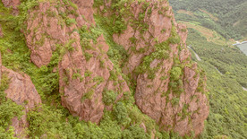 伏羲山红石林风景区