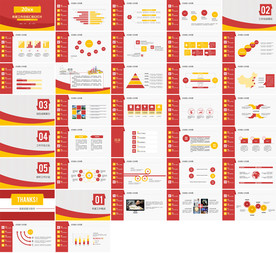 2020年年终总结PPT模板