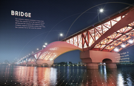 科技感城市建筑物