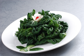 鸡汁奶白菜