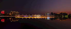 明月湖夜景