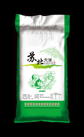 大米包装立体效果图