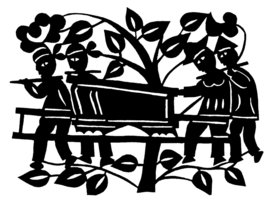 剪影 窗花 中国风 剪纸 手工