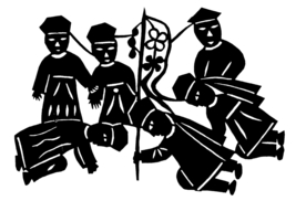 剪影 窗花 中国风 剪纸 手工