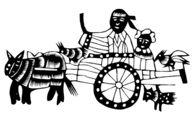 剪影 窗花 中国风 剪纸 手工