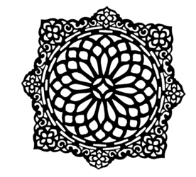 剪影 窗花 中国风 剪纸 手工