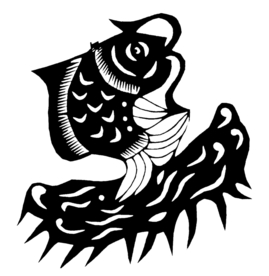 剪影 窗花 中国风 剪纸 手工