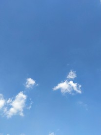 蓝天白云背景 蓝天白云自然风光
