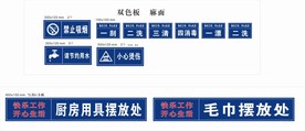 厨房标识