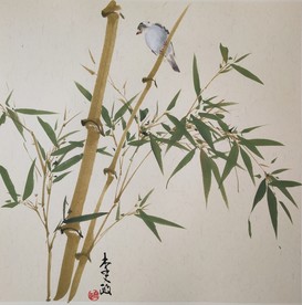 国画竹子