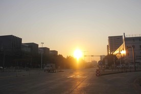 阳光与街道