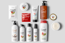 化妆品包装展示样机