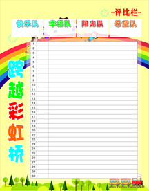 评比栏