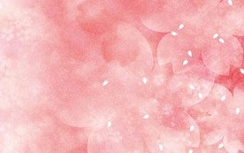 桃花底纹